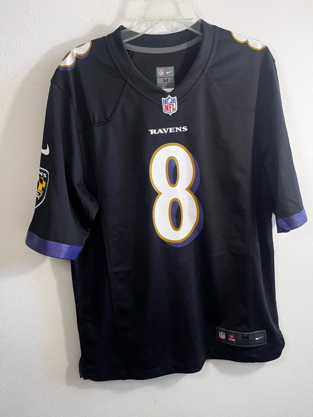Lamar Jackson Baltimore Ravens Nike On Field NFL Jersey - Mens Medium